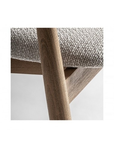 Taburete Dilbeek Madera De Haya 57x63,5x97 Estilo Contemporáneo - 5