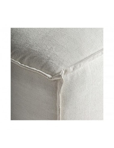 Módulo Sofá Esquinero Derecha Virolle Lino 110x110x85 Estilo Colonial - 5