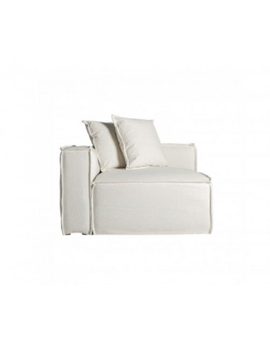 Módulo Sofá Esquinero Izquierda Virolle Lino 110x110x85 Estilo Colonial - 1