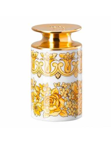 Pimentero Medusa Rhapsody porcelana blanco dorado - 1
