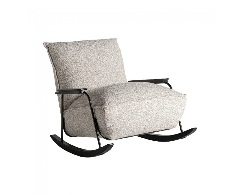 Mecedora Zwalm Madera De Pino 96x86x83 Estilo Contemporáneo - 1