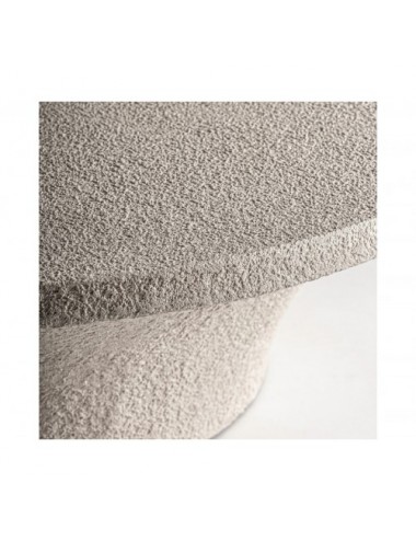 Mesa De Centro Sion Cemento 130x130x37 Estilo Contemporáneo - 3