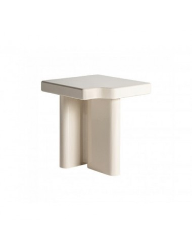 Mesa Auxiliar Suhi Madera Dm 60x60x60 Estilo Art Deco - 1