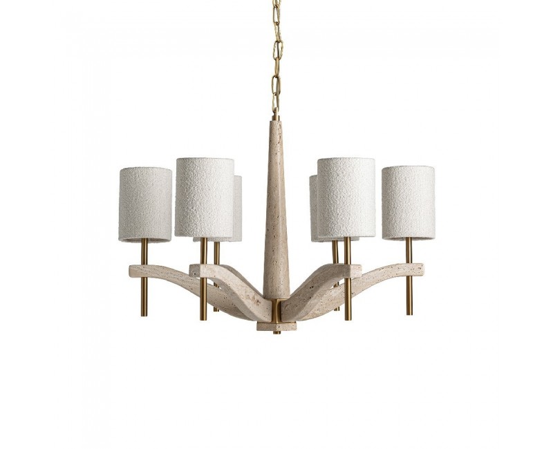 Lámpara De Colgar Mármol 82x82x58 - 1