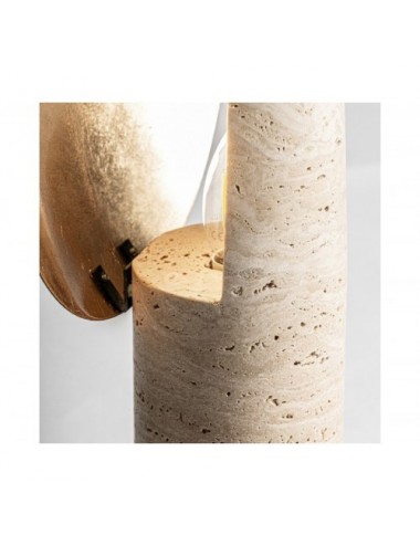 Lámpara De Sobremesa Mármol 30x17x47 Estilo Art Deco - 1