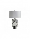 Lámpara De Sobremesa Dilash Mármol 44x29x69 Estilo Art Deco - 1