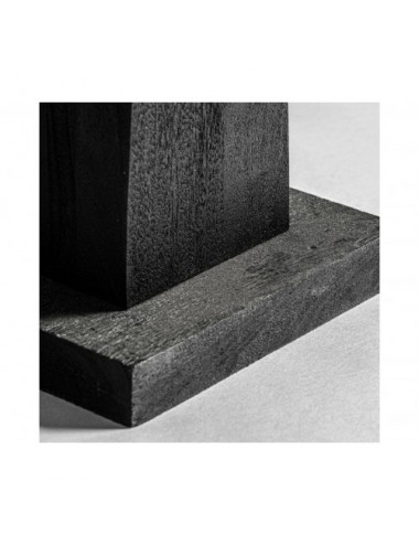 Lámpara De Sobremesa Cogne Madera De Mango 42x42x99 Estilo Contemporáneo - 4