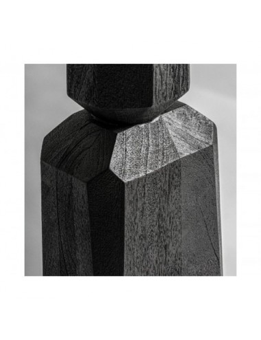 Lámpara De Sobremesa Cogne Madera De Mango 42x42x99 Estilo Contemporáneo - 5