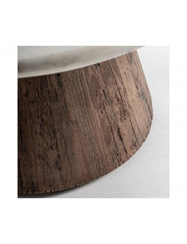 Mesa Comedor Skorup Madera Recuperada 120x120x76 Estilo Rústico - 4