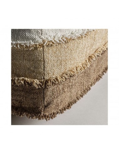 Puff Euken Algodón 67x67x38 Estilo Clásico - 3