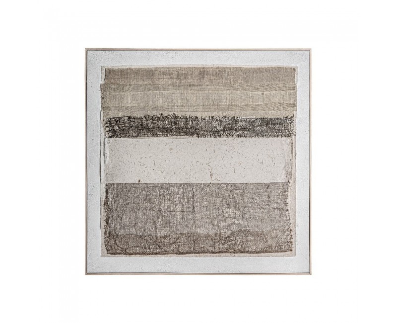 Cuadro Bavois Lienzo 150x5x150 Estilo Contemporáneo - 1