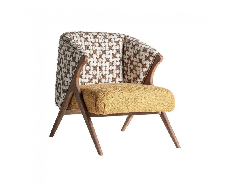 Sillón Dolving Poliéster 73x83x80 Estilo Clásico - 1