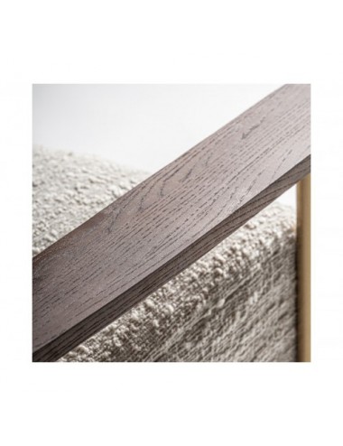 Sillón Habouey Poliéster 77x78x74 Estilo Art Deco - 8