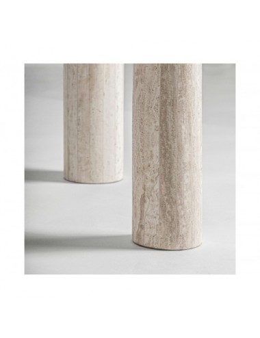 Mesa Comedor Thiennes Travertino 234x105x76,5 Estilo Art Deco - 3