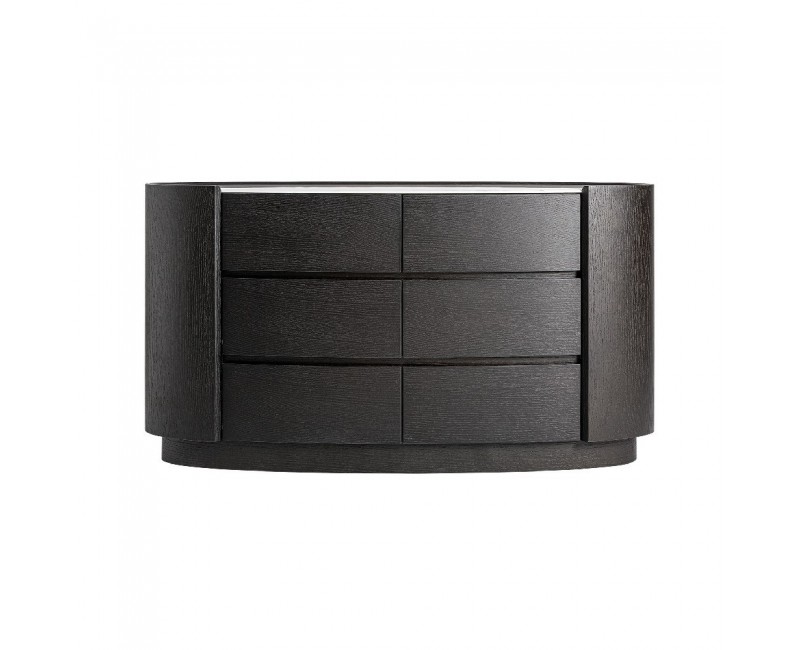 Cómoda Isola Madera Contrachapada 140x45x75 Estilo Contemporáneo - 1