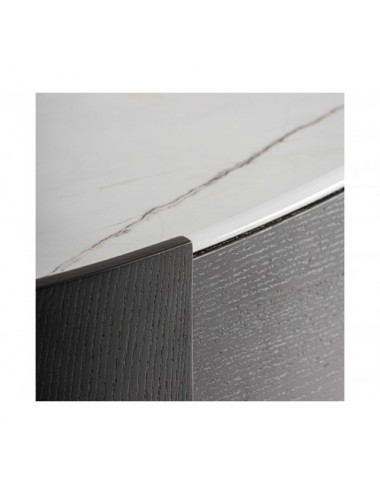 Cómoda Isola Madera Contrachapada 140x45x75 Estilo Contemporáneo - 3