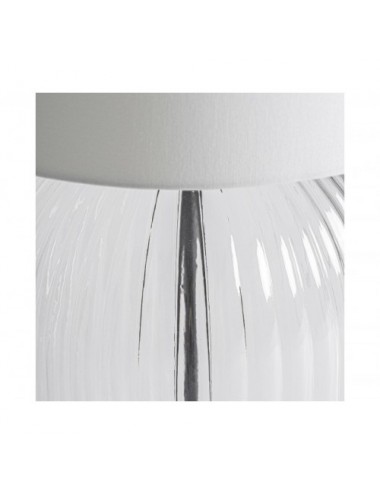 Lámpara De Sobremesa Xalsha Vidrio 43x43x88 Estilo Clásico - 3