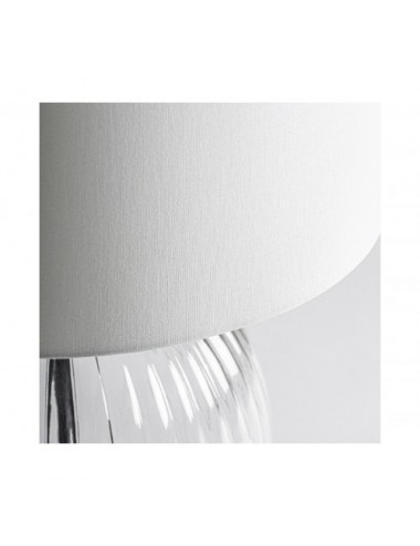 Lámpara De Sobremesa Xalsha Vidrio 43x43x88 Estilo Clásico - 4