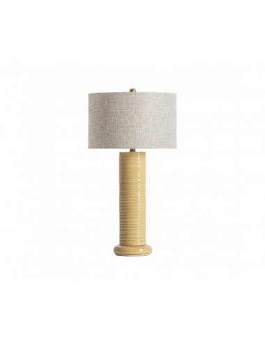 Lámpara De Sobremesa Blanes Cerámica 40,5x40,5x76 Estilo Contemporáneo - 1