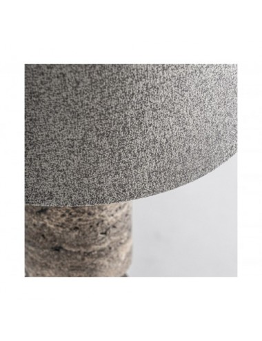 Lámpara De Sobremesa Xilka Travertino 30,5x30,5x59 Estilo Art Deco - 4