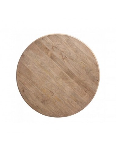 Mesa De Jantar Ardoix Madera De Mango 150x150x75 Estilo Contemporáneo - 6