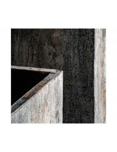 Macetero Arvit J 2 Terracota 70x70x70 56x56x56 Estilo Industrial - 4