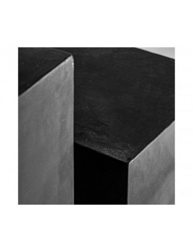 Peana Elio J 2 Terracota 40x40x90 30x30x70 Estilo Industrial - 4