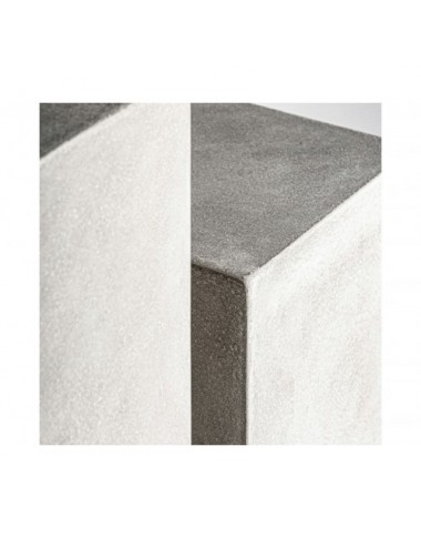 Peana Loris J 2 Terracota 40x40x90 30x30x70 Estilo Industrial - 4