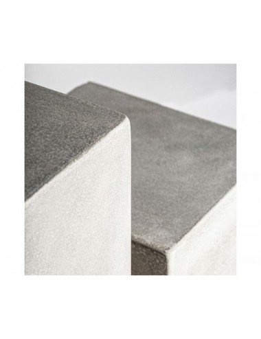 Peana Loris J 2 Terracota 40x40x90 30x30x70 Estilo Industrial - 5