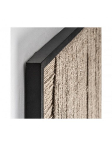 Cuadro Tehuti Yute 90x4x90 Estilo Contemporáneo - 1