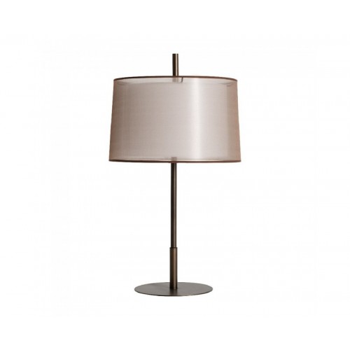 Lámpara De Sobremesa Amelie Acero 43x43x76 Estilo Art Deco - 1