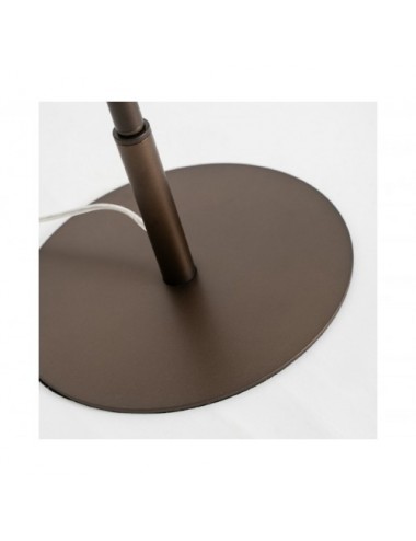 Lámpara De Sobremesa Amelie Acero 43x43x76 Estilo Art Deco - 1