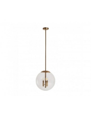 Lámpara De Colgar Sahi Acero 40x40x130 Estilo Art Deco - 1