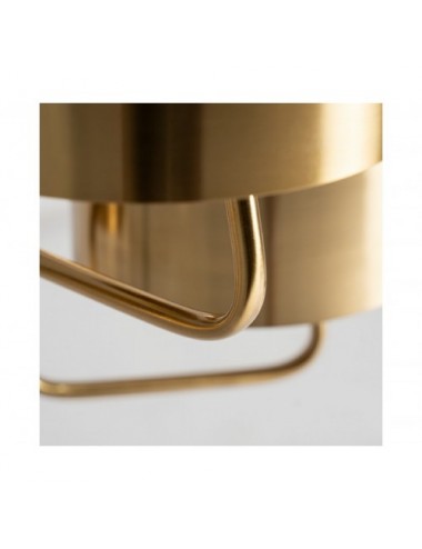 Lámpara De Colgar Bruna Acero 63x67x149 Estilo Art Deco - 4