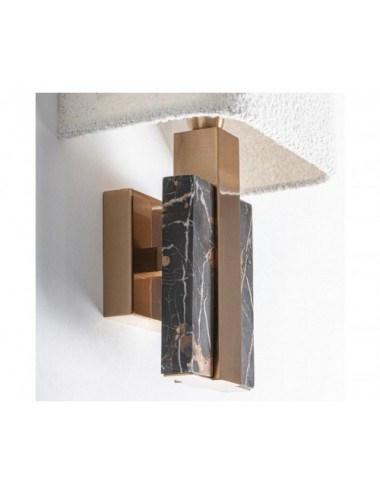 Aplique Helie Mármol 24x14x34 Estilo Art Deco - 1