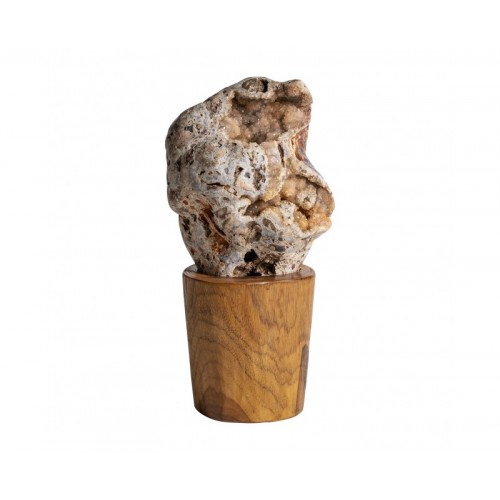 Figura Decorativa Piedra 23x20x45 Estilo Nórdico - 1