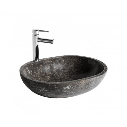 Lavabo Cares Mármol 60x40x15 Estilo Contemporáneo - 1