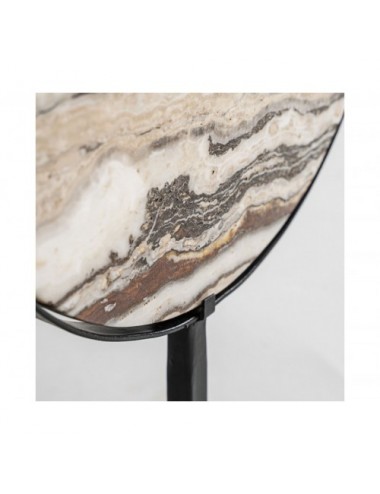 Figura Decorativa Mármol 26x10x40 Estilo Nórdico - 4