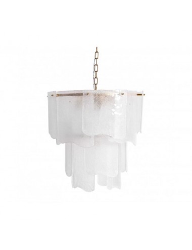 Lámpara De Colgar Verceia Cristal 60x60x60 Estilo Vintage - 1