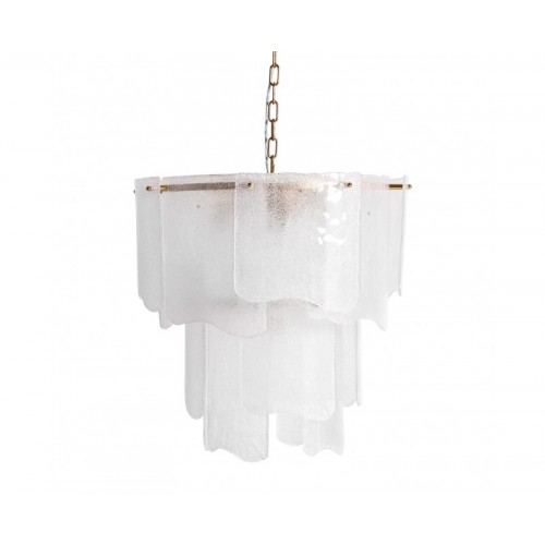 Lámpara De Colgar Verceia Cristal 60x60x60 Estilo Vintage - 1