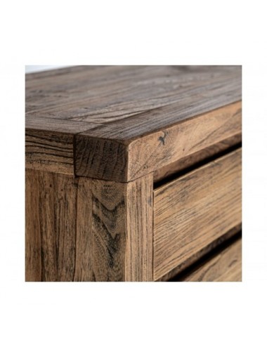 Consola Norvik Madera De Olmo 220x45x82 Estilo Contemporáneo - 6