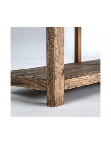 Consola Norvik Madera De Olmo 220x45x82 Estilo Contemporáneo - 7