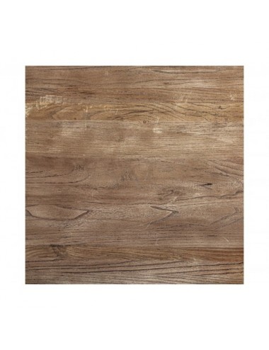 Mesa Auxiliar Norvik Madera De Olmo 60x60x60 Estilo Contemporáneo - 5