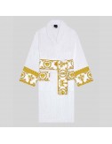 Albornoz I ♡ Baroque algodón blanco dorado by Versace - 1