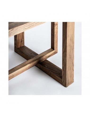 Escritorio Norvik Madera De Olmo 185x90x76 Estilo Contemporáneo - 5