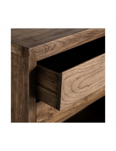 Cómoda Norvik Madera De Olmo 180x51x81 Estilo Contemporáneo - 6