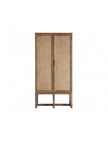 Armario Byremo Madera De Olmo 85x41x171 Estilo Contemporáneo - 1
