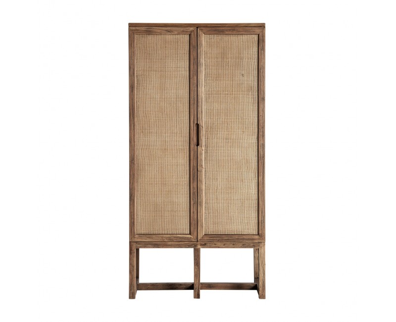 Armario Byremo Madera De Olmo 85x41x171 Estilo Contemporáneo - 1