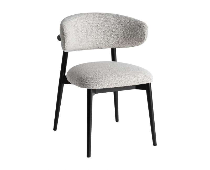 Silla Zell Madera De Arce 58x56x80 Estilo Contemporáneo - 1