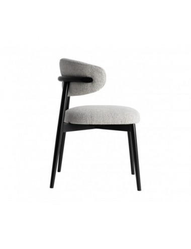 Silla Zell Madera De Arce 58x56x80 Estilo Contemporáneo - 3